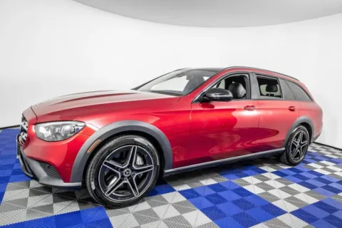 Red 2022 Mercedes-Benz E-Class E 450 for sale in Austin, TX