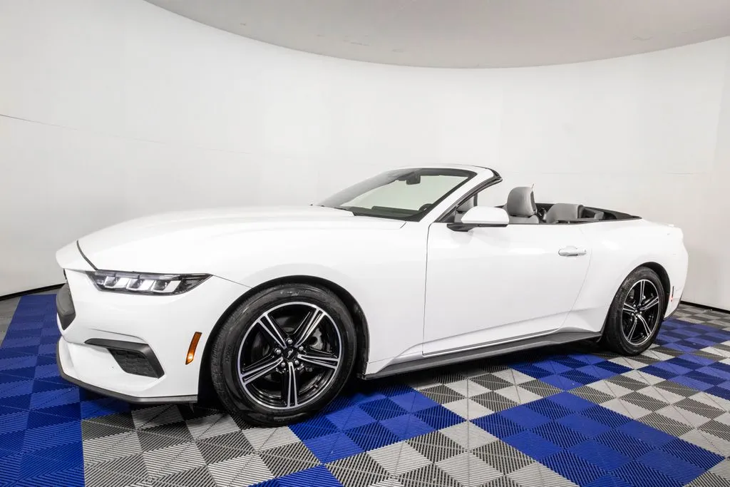 White 2024 Ford Mustang EcoBoost Premium for sale in Austin, TX