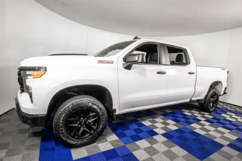 White 2023 Chevrolet Silverado 1500 Custom Trail Boss for sale in Austin, TX