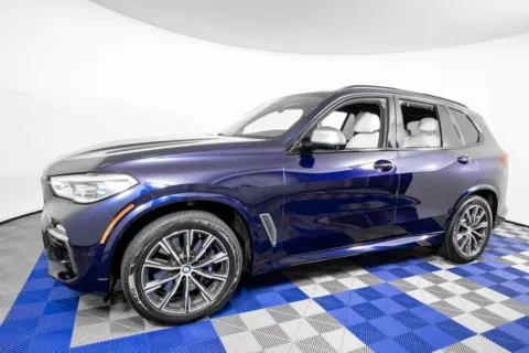 Blue 2020 BMW X5 M50i for sale in Austin, TX
