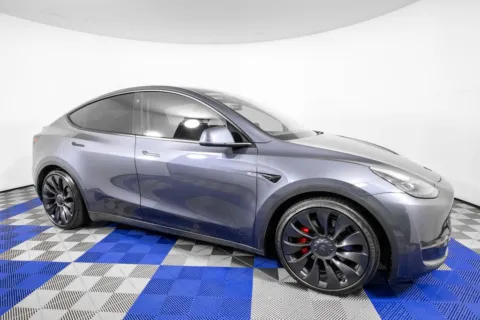 Another view of 2023 Tesla Model Y Performance for sale in Austin, TX at Apple Sport Imports