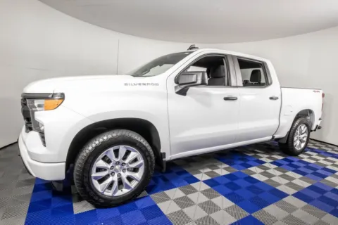 White 2024 Chevrolet Silverado 1500 Custom for sale in Austin, TX