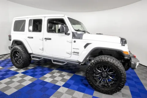 Another view of 2021 Jeep Wrangler Unlimited Sahara for sale in Austin, TX at Apple Sport Imports