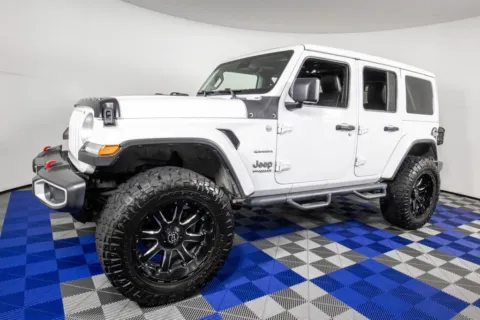 White 2021 Jeep Wrangler Unlimited Sahara for sale in Austin, TX
