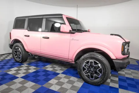 Another view of 2023 Ford Bronco Custom Pink for sale in Austin, TX at Apple Sport Imports