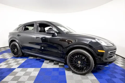 Another view of 2023 Porsche Cayenne Coupe Platinum Edition for sale in Austin, TX at Apple Sport Imports