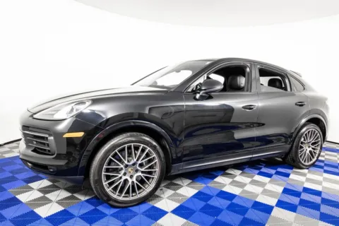 Black 2023 Porsche Cayenne Coupe Platinum Edition for sale in Austin, TX