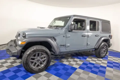 Gray 2024 Jeep Wrangler Sport S for sale in Austin, TX