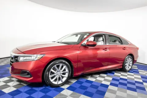Red 2021 Honda Accord LX for sale in Austin, TX