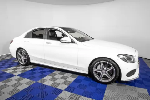 White 2016 Mercedes-Benz C-Class C 300 for sale in Austin, TX