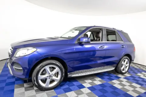 Blue 2017 Mercedes-Benz GLE 350 for sale in Austin, TX