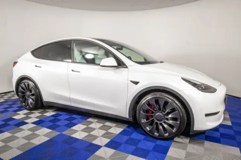 Another view of 2023 Tesla Model Y Performance for sale in Austin, TX at Apple Sport Imports