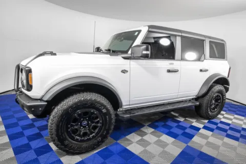 White 2022 Ford Bronco Wildtrak for sale in Austin, TX