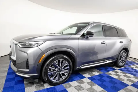 Photos of 2026 INFINITI QX60 LUXE for sale in Austin, TX at Apple Sport Imports