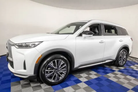 Photos of 2026 INFINITI QX60 LUXE for sale in Austin, TX at Apple Sport Imports