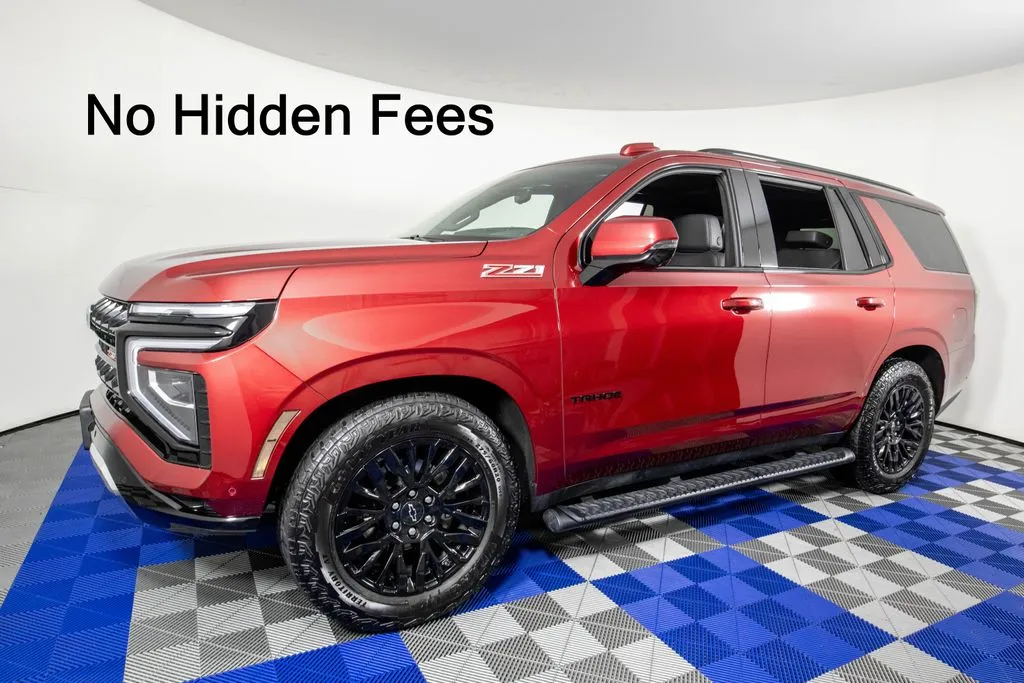 Red 2026 Chevrolet Tahoe Z71 for sale in Austin, TX