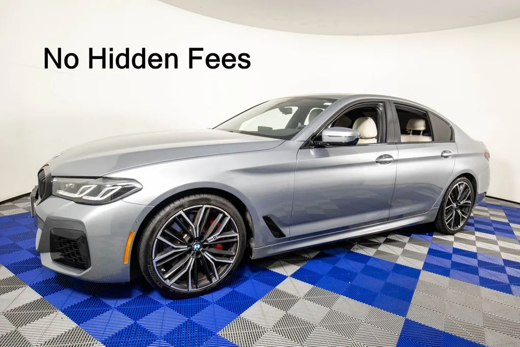 Gray 2023 BMW 5 Series 540i for sale in Austin, TX