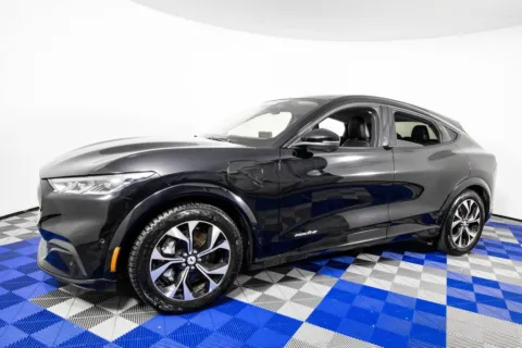 Black 2021 Ford Mustang Mach-E Premium for sale in Austin, TX