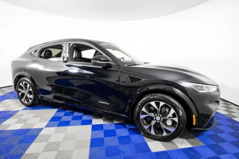 Another view of 2021 Ford Mustang Mach-E Premium for sale in Austin, TX at Apple Sport Imports