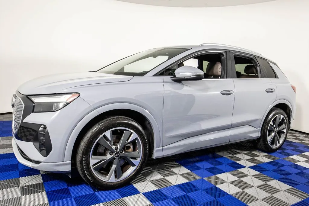 Gray 2022 Audi Q4 e-tron Premium Plus for sale in Austin, TX