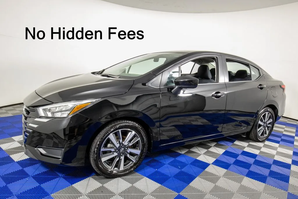 Black 2025 Nissan Versa 1.6 SV for sale in Austin, TX