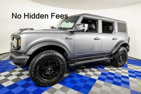 Gray 2022 Ford Bronco Wildtrak for sale in Austin, TX
