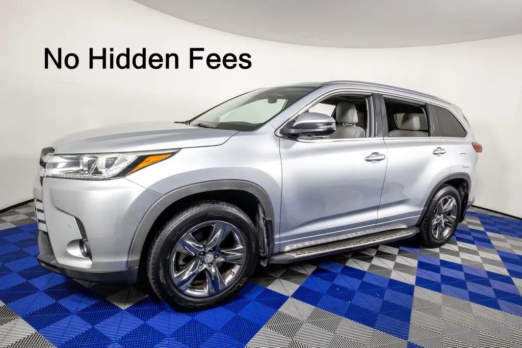 Silver 2018 Toyota Highlander Limited Platinum for sale in Austin, TX