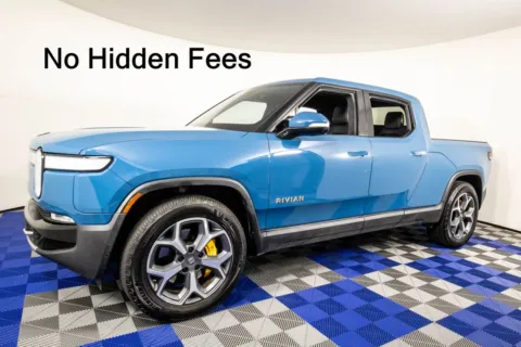 Blue 2022 Rivian R1T Adventure for sale in Austin, TX