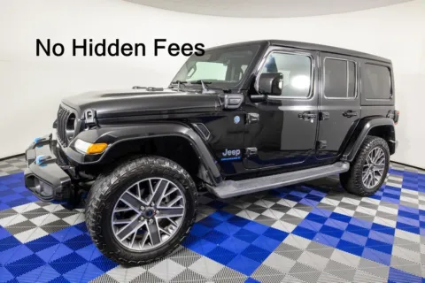 Black 2024 Jeep Wrangler High Altitude 4xe for sale in Austin, TX