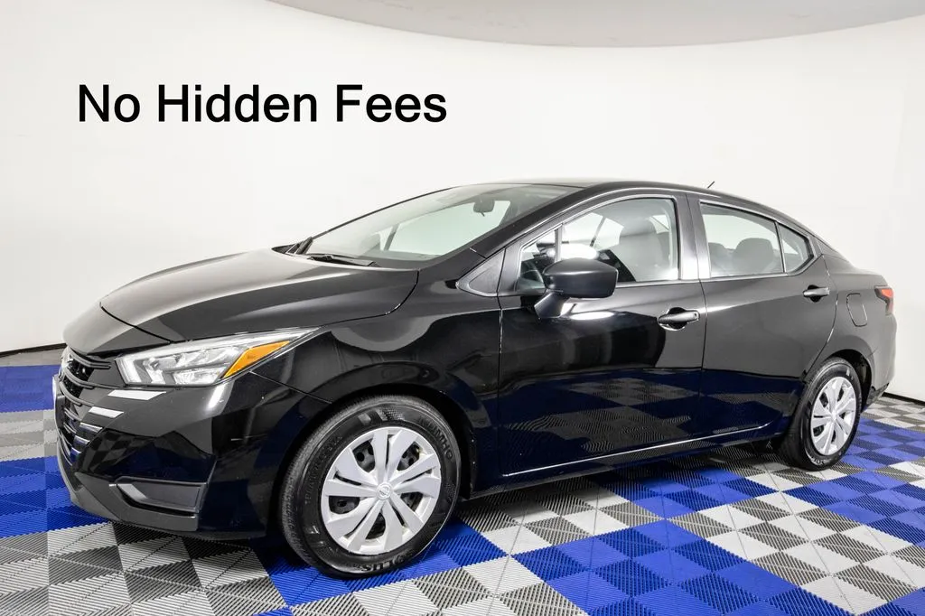 Black 2025 Nissan Versa 1.6 S for sale in Austin, TX