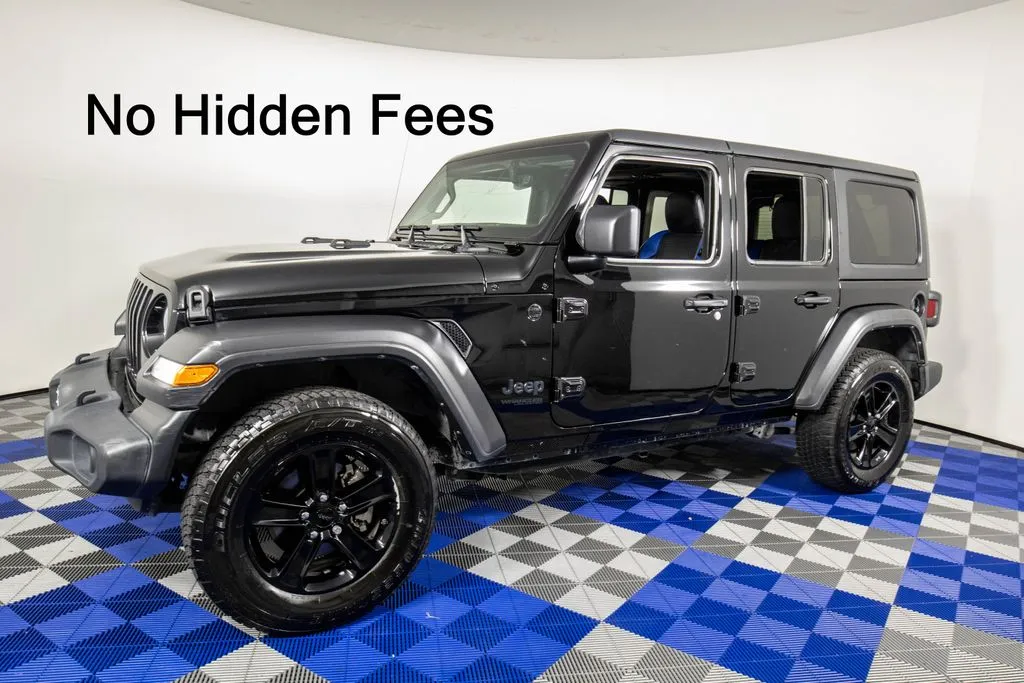 Black 2021 Jeep Wrangler Unlimited Sport Altitude for sale in Austin, TX