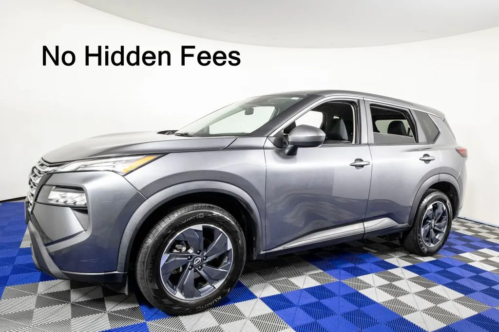 Gray 2024 Nissan Rogue SV for sale in Austin, TX
