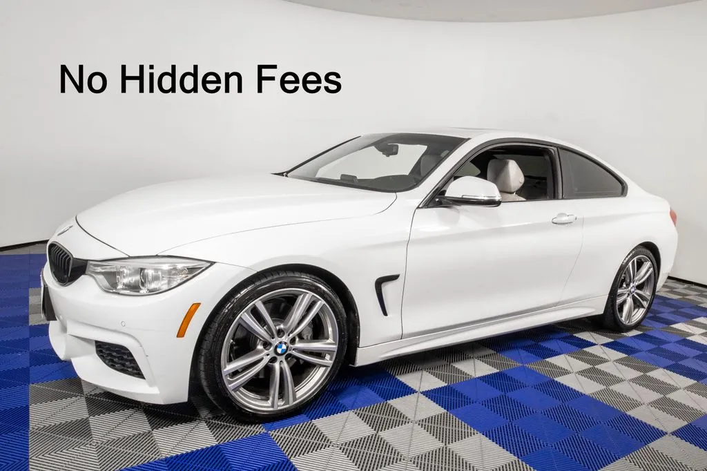 White 2015 BMW 4 Series 435i for sale in Austin, TX