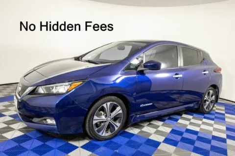 Blue 2019 Nissan Leaf SV for sale in Austin, TX