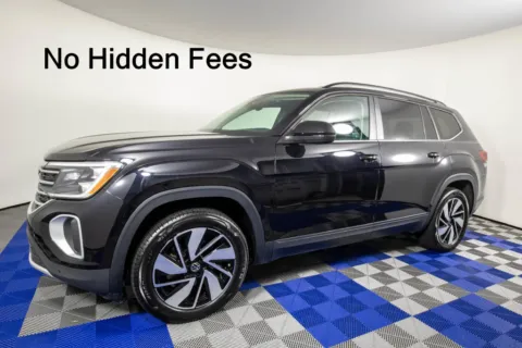 Black 2025 Volkswagen Atlas 2.0T SE w/Technology for sale in Austin, TX