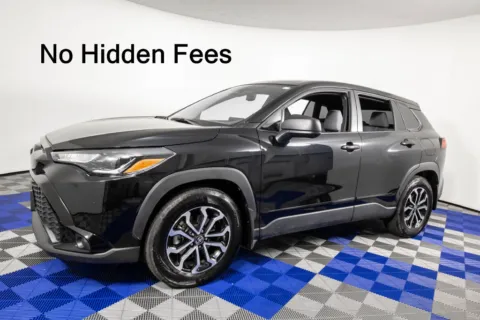 Black 2025 Toyota Corolla Cross Hybrid S for sale in Austin, TX