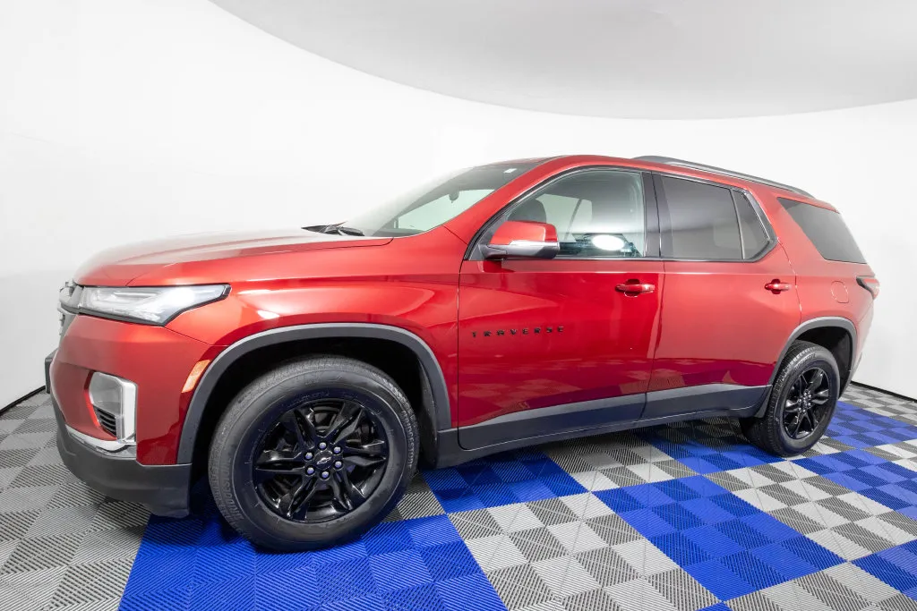 Red 2023 Chevrolet Traverse LT for sale in Austin, TX