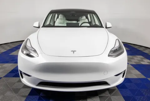 Another view of 2025 Tesla Model Y Performance for sale in Austin, TX at Apple Sport Imports