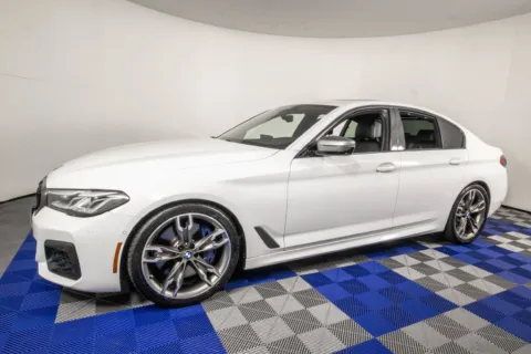 Photos of 2021 BMW 5 Series M550i xDrive for sale in Austin, TX at Apple Sport Imports