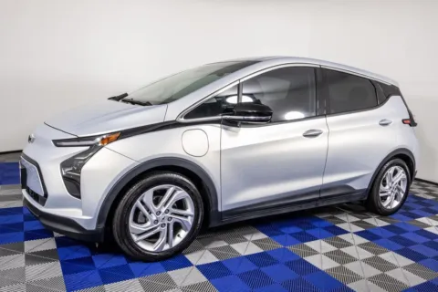 Silver 2022 Chevrolet Bolt EV 1LT for sale in Austin, TX