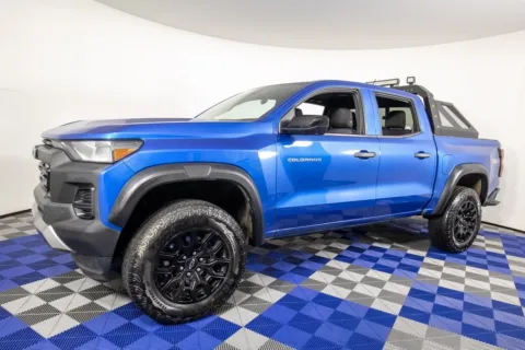 Blue 2023 Chevrolet Colorado Trail Boss for sale in Austin, TX