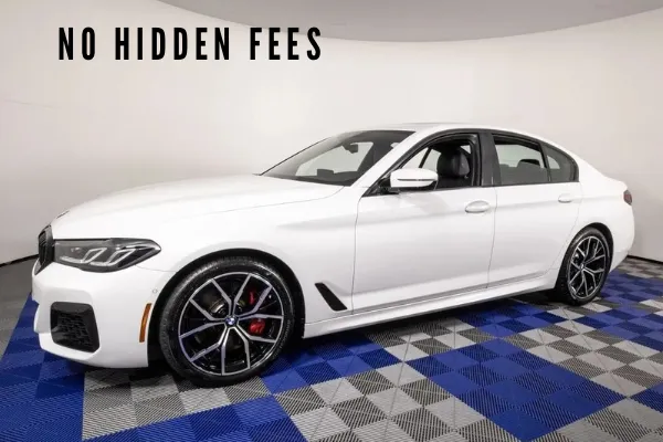 White 2022 BMW 5 Series 540i for sale in Austin, TX