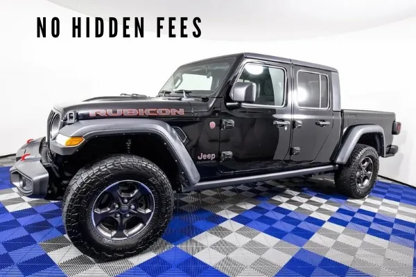 Black 2021 Jeep Gladiator Rubicon for sale in Austin, TX
