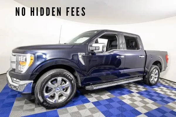 Blue 2022 Ford F-150 Lariat for sale in Austin, TX