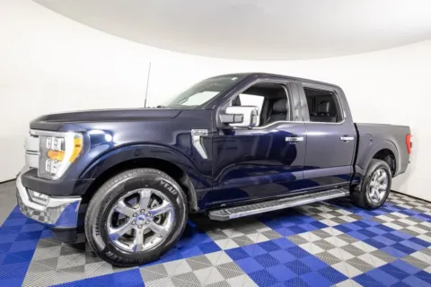 Blue 2022 Ford F-150 Lariat for sale in Austin, TX