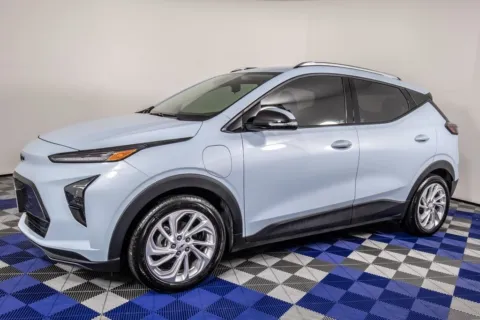 Blue 2023 Chevrolet Bolt EUV LT for sale in Austin, TX