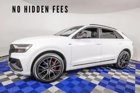 White 2022 Audi Q8 55 Premium Plus for sale in Austin, TX
