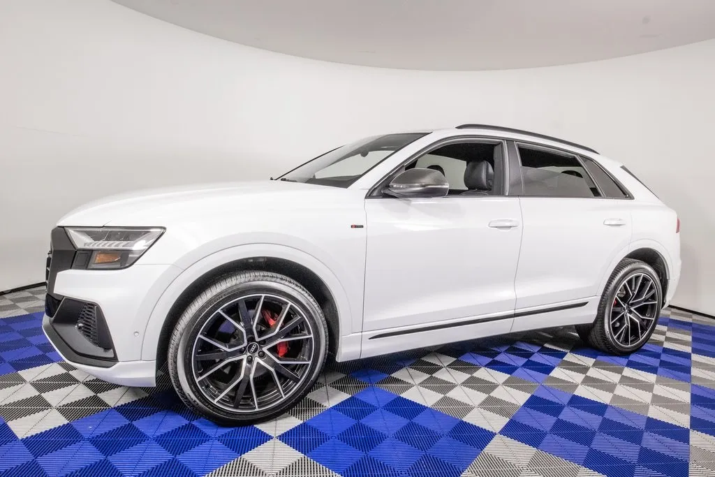 White 2022 Audi Q8 55 Premium Plus for sale in Austin, TX