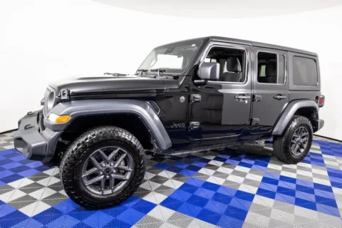Black 2024 Jeep Wrangler Sport S for sale in Austin, TX