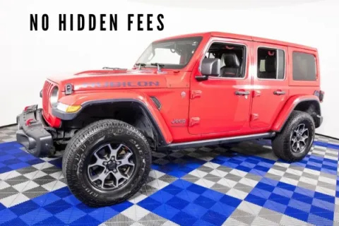 Red 2018 Jeep Wrangler Unlimited Rubicon for sale in Austin, TX